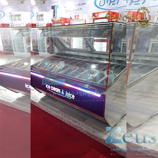 تاپینگ بستنی صنعتی زئوس