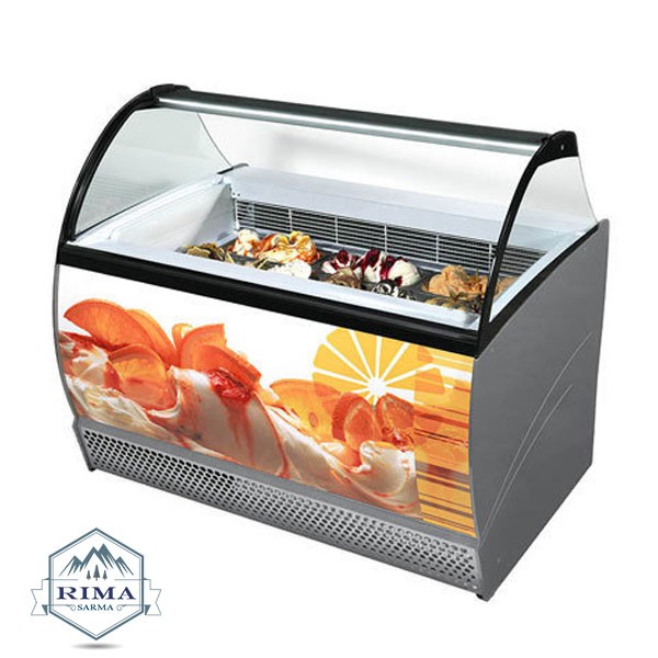 تاپینگ بستنی فانتزی صنایع برودتی ریما سرما