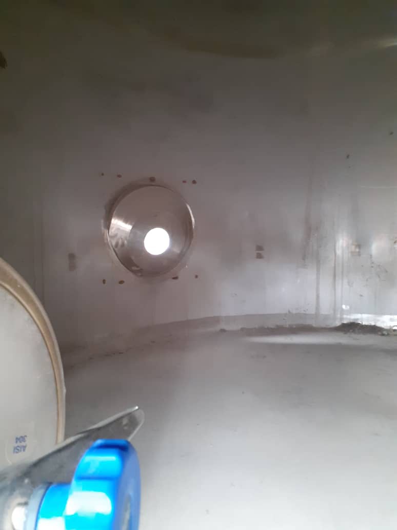 فروش مخزن استیل 25 هزار لیتری 2 جدار نگهداری