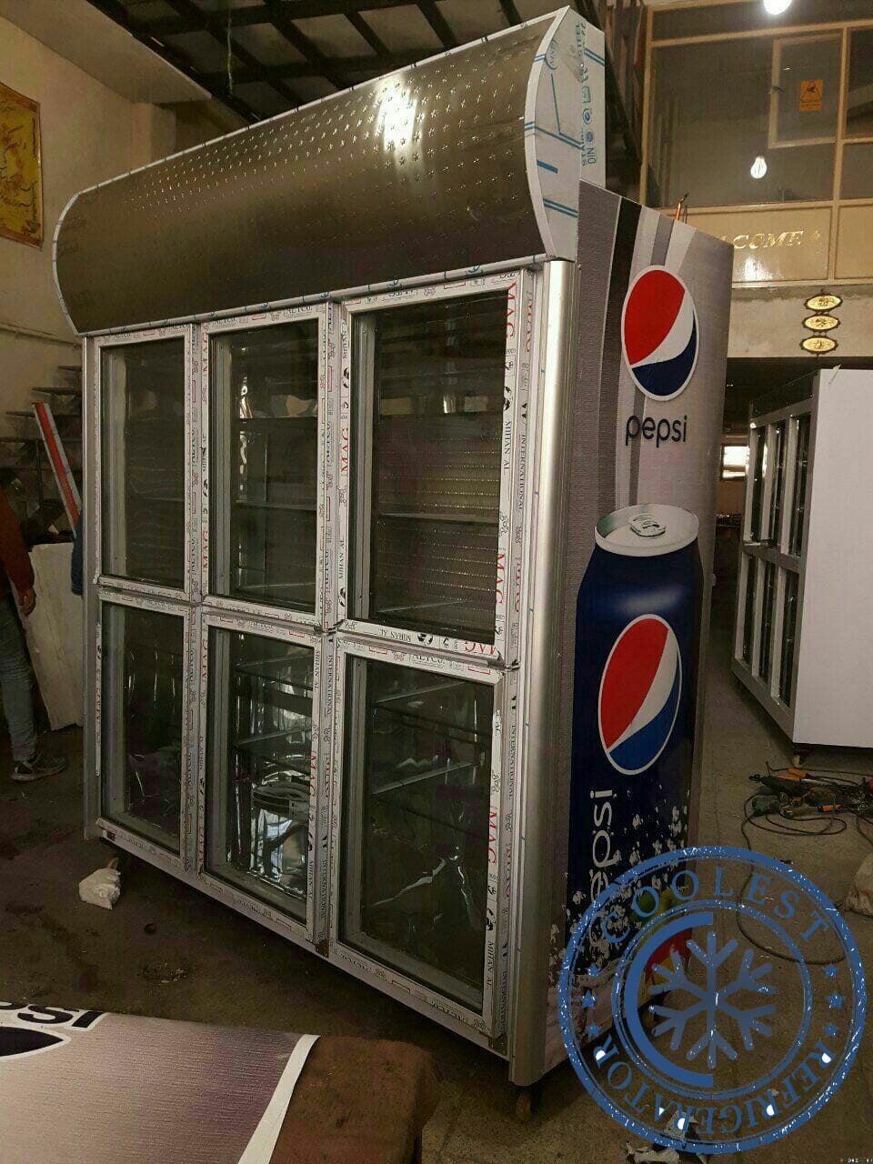 یخچال ایستاده شش درب تولید کولست
