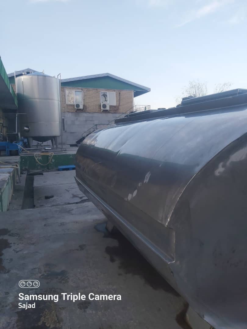 فروش مخزن حمل شیر 2700 لیتری دست دوم