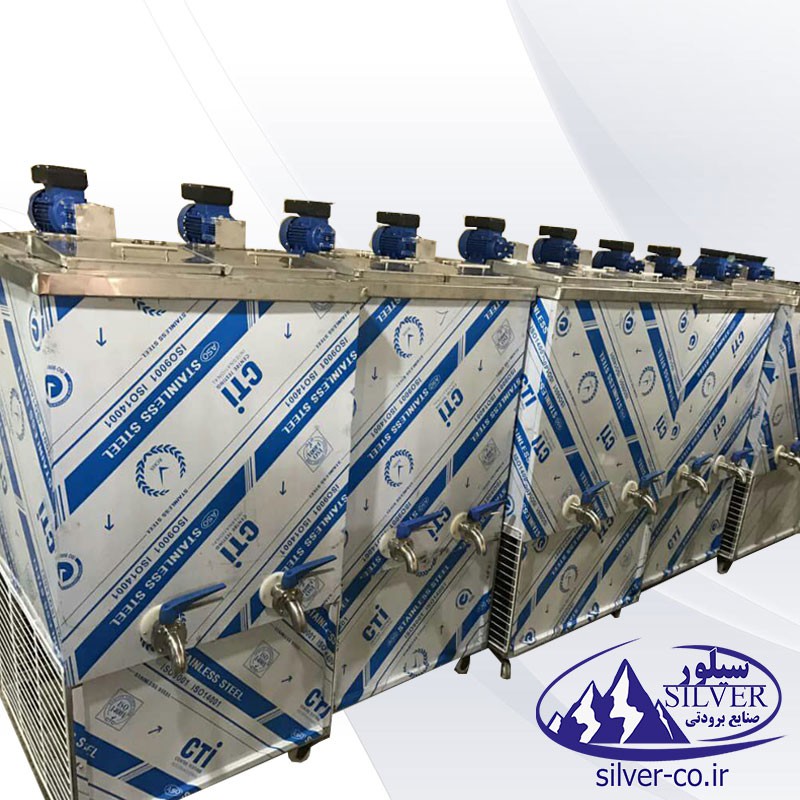 شیرسردکن استیل صنایع برودتی سیلور