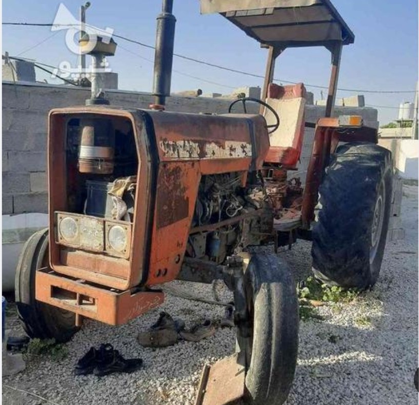 تراکتور فرگوسن مدل 74 موتور انگلیسی پلاک ملی سند تک برگ