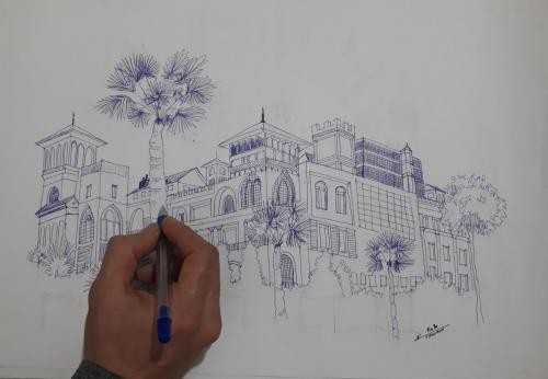 آموزش اسکیس طراحی شهری در تبریز