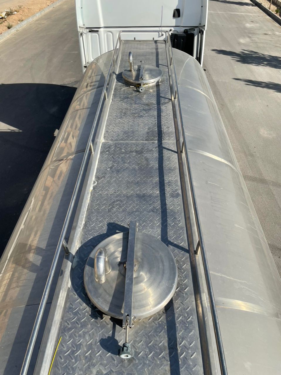 مخزن استیل حمل شیر 26 هزار لیتری