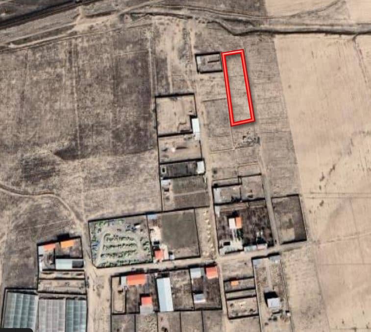 فروش 2500 متر مربع زمین در اراک