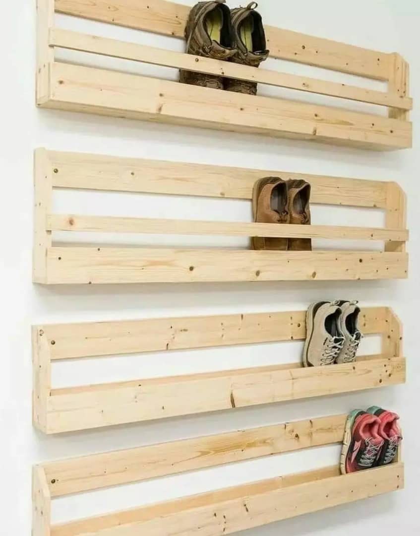 تولید جاکفشی چوبی مدل دیواری در زنجان