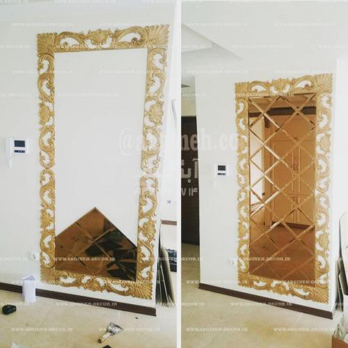 تولید آینه دکوراتیو آبگینه در تهران