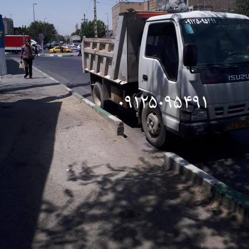 حمل نخاله با خاور ایسوزو در تهران