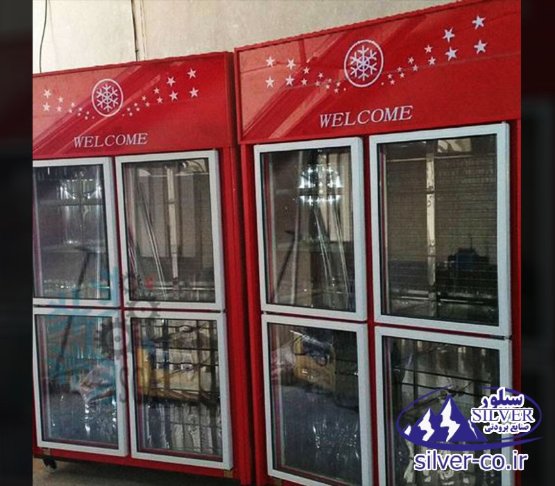 یخچال ایستاده چهاردرب صنایع برودتی سیلور