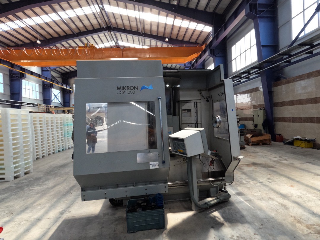 دستگاه فرز 5 محور میکرون شرکت شایان اعتماد