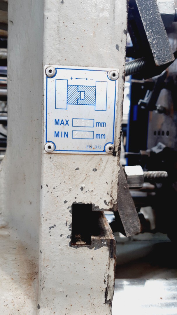 دستگاه تزریق 160 تن تدریک شرکت شایان اعتماد