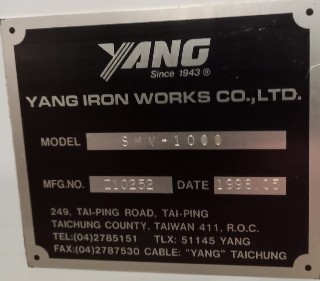 دستگاه فرز سی ان سی یانگ شرکت شایان اعتماد