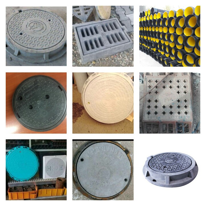 تولید دریچه های منهول آب و فاضلاب