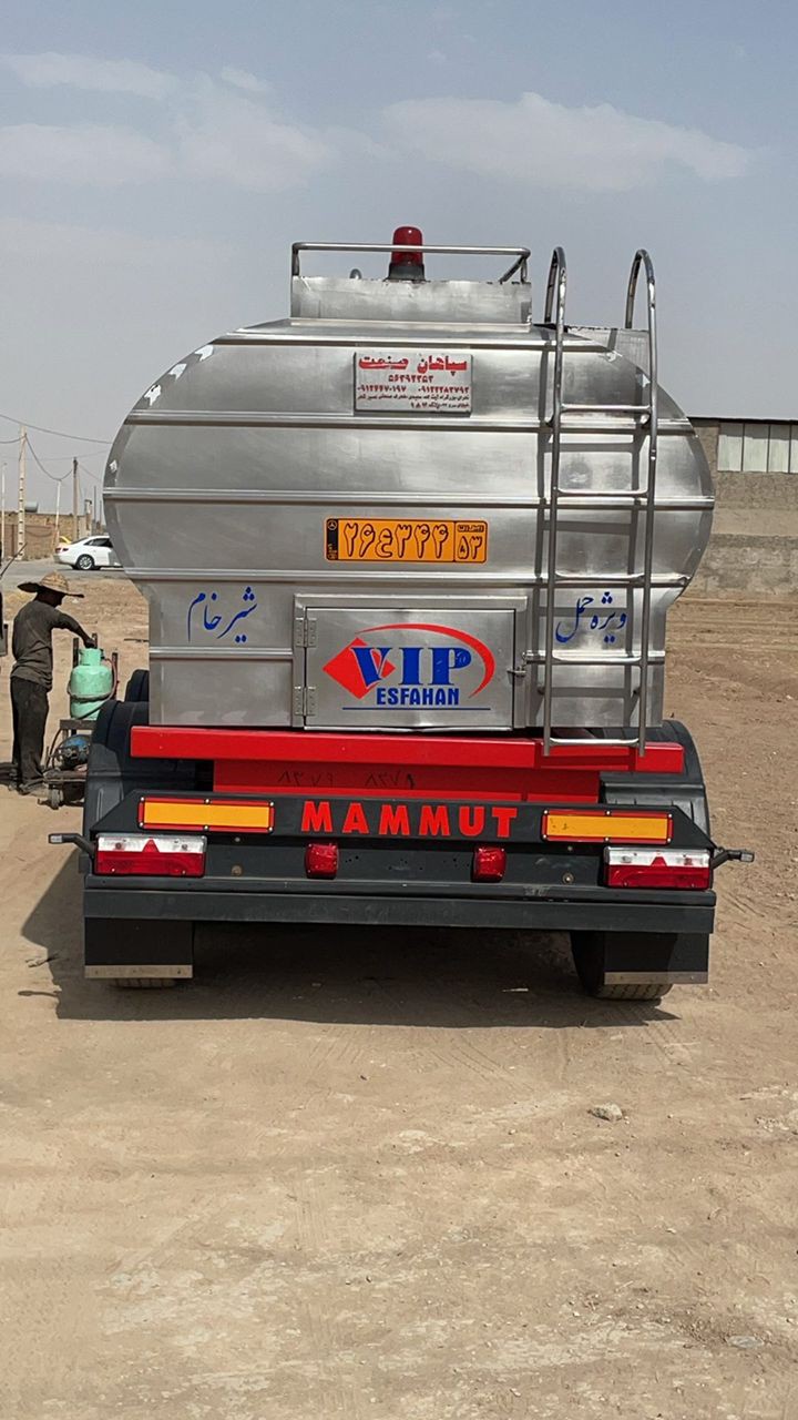 تانک استیل حمل شیر ۲۶ تنی