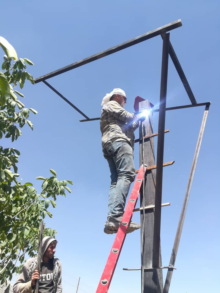 پمپاژ آب از چاه با استفاده از انرژی خورشیدی آرسیا