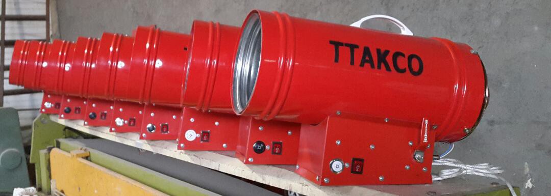 جت هیتر سقف کشسان