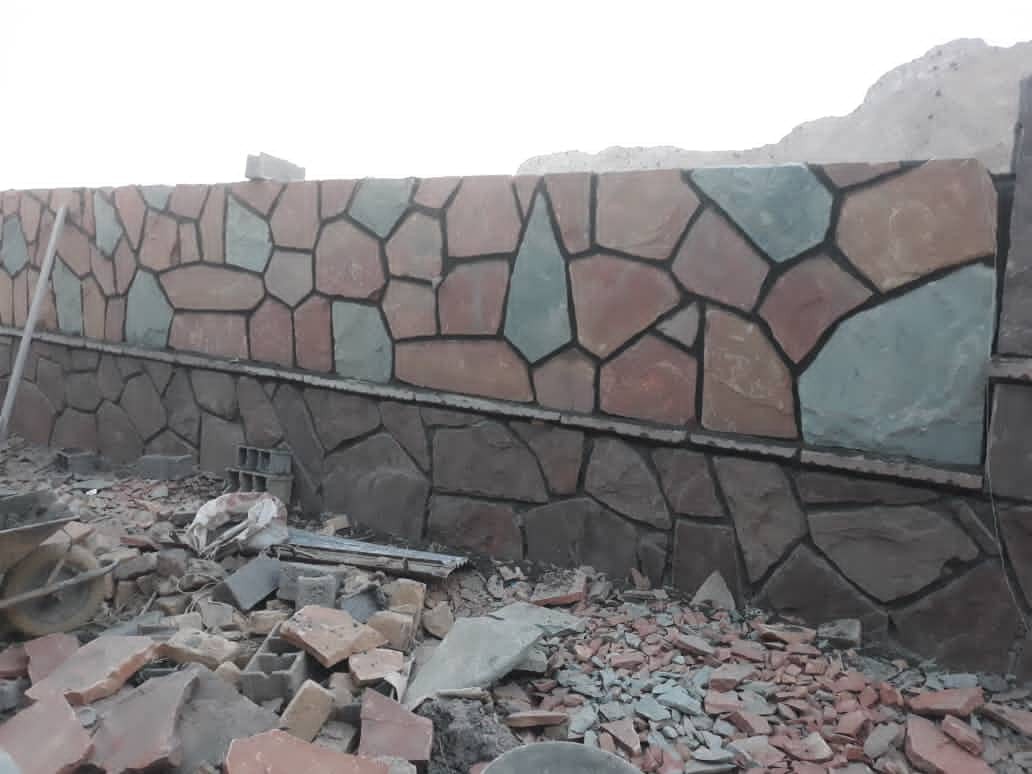 طراحی شومینه سنگکاری حکیمی