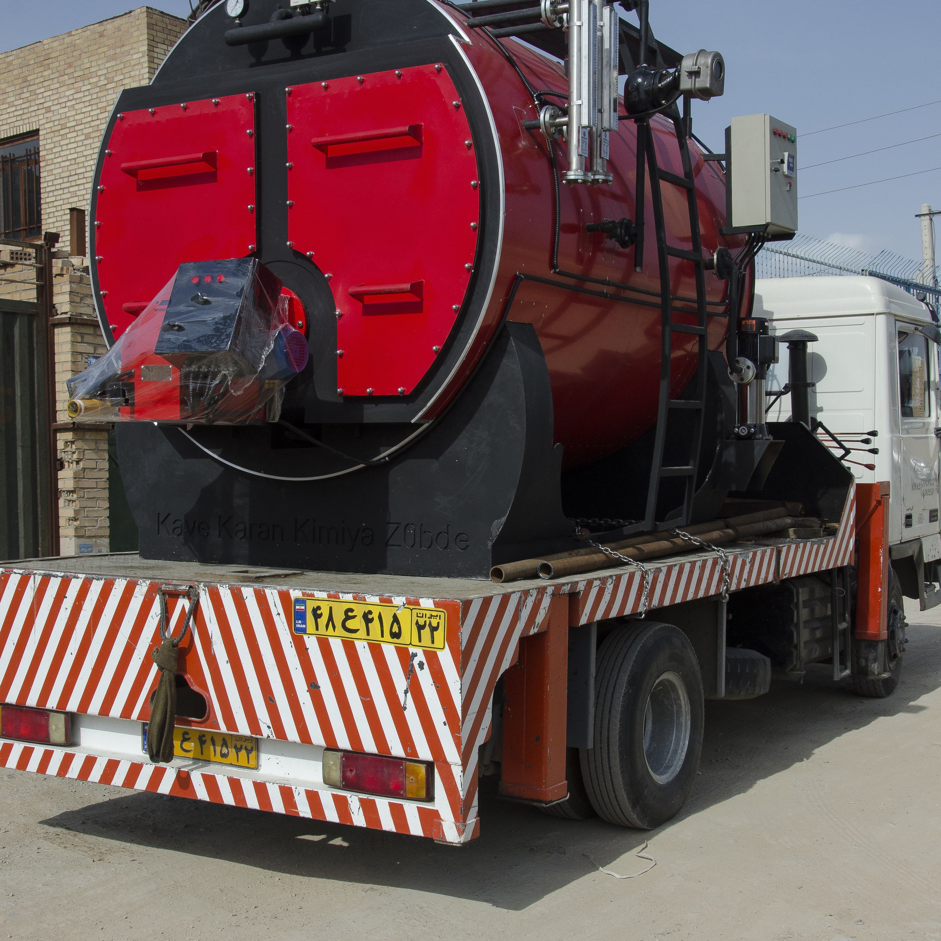 دیگ بخار افقی و عمودی کاوه کاران