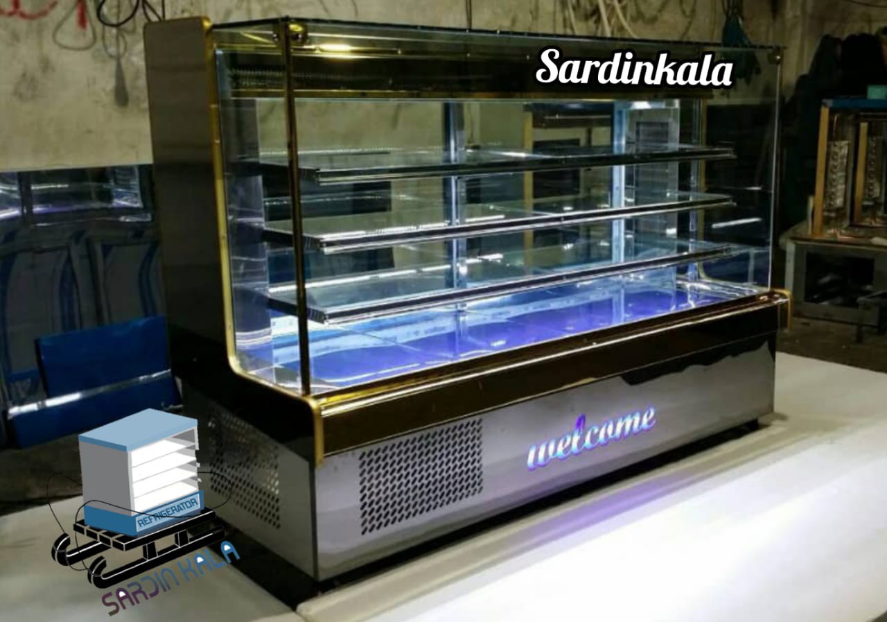 فروش یخچال آکواریومی شیرینی