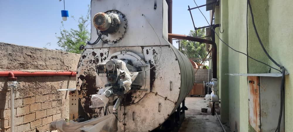 دیگ بخار ۷ تن اراک