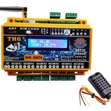 کنترلر دما و رطوبت گلخانه