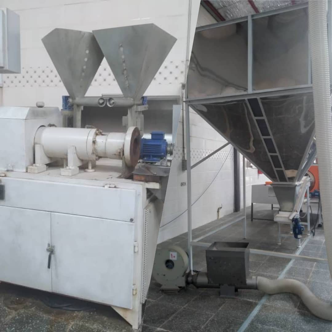 دستگاه اکسترودر پفک