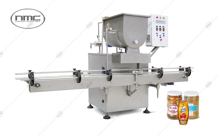 دستگاه پرکن ۲ نازل خطی اتومات ( ویژه رب گوجه فرنگی )