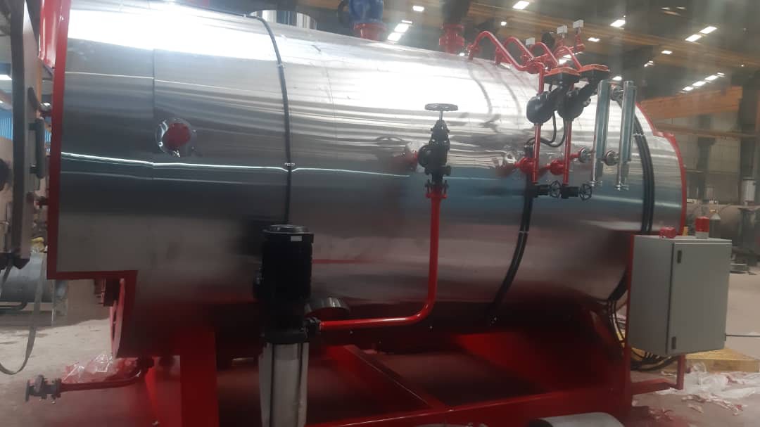 دستگاه دیگ بخار ۵ تنی