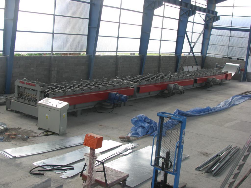 دستگاه تولید عرشه فولادی