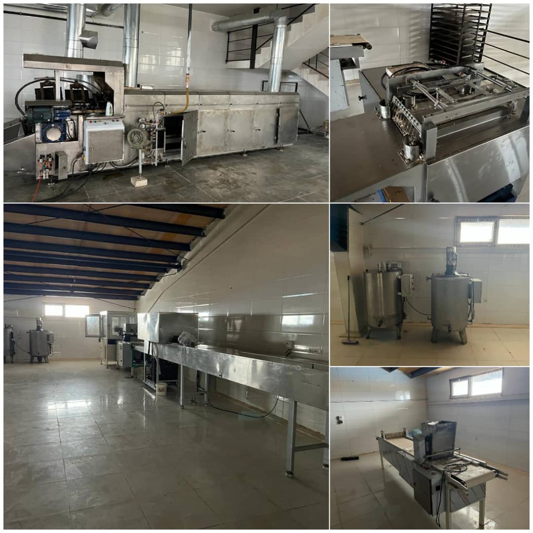 خط تولید میشکا و ویفر