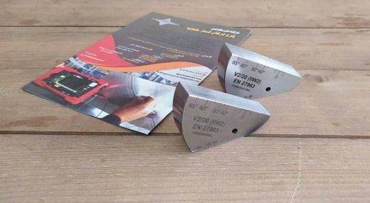 بلوک کالیبراسیون V2 ضخامت 12.5 میلی متر