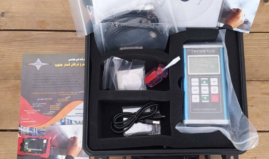 ضخامت سنج رنگ و پوشش برند تمتک مدل TM510