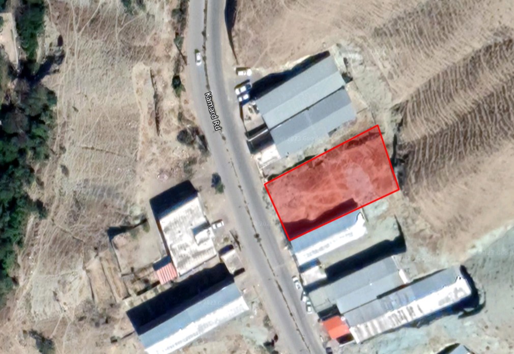 زمین 600 متری منطقه صنعتی کمرد