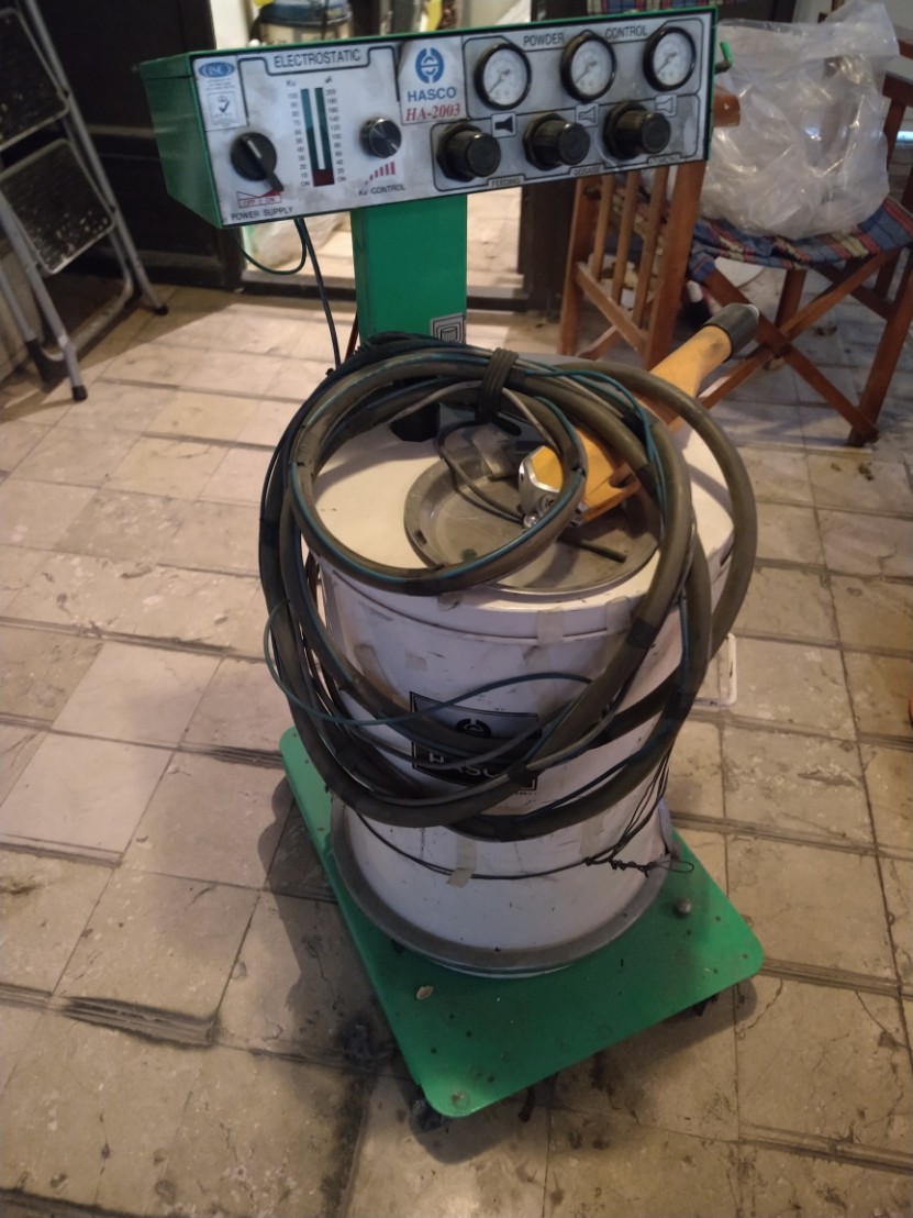 دستگاه رنگ پودری الکترواستاتیک ساخت کره جنوبی