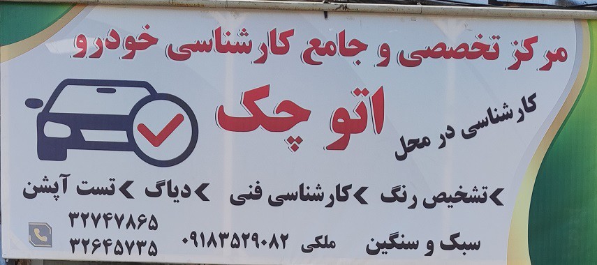 کارشناسی خودرو همدان car18،تشخیص رنگ همدان car18