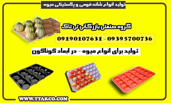 شانه مقوایی میوه ، شانه پلاستیکی میوه  - 09190993466