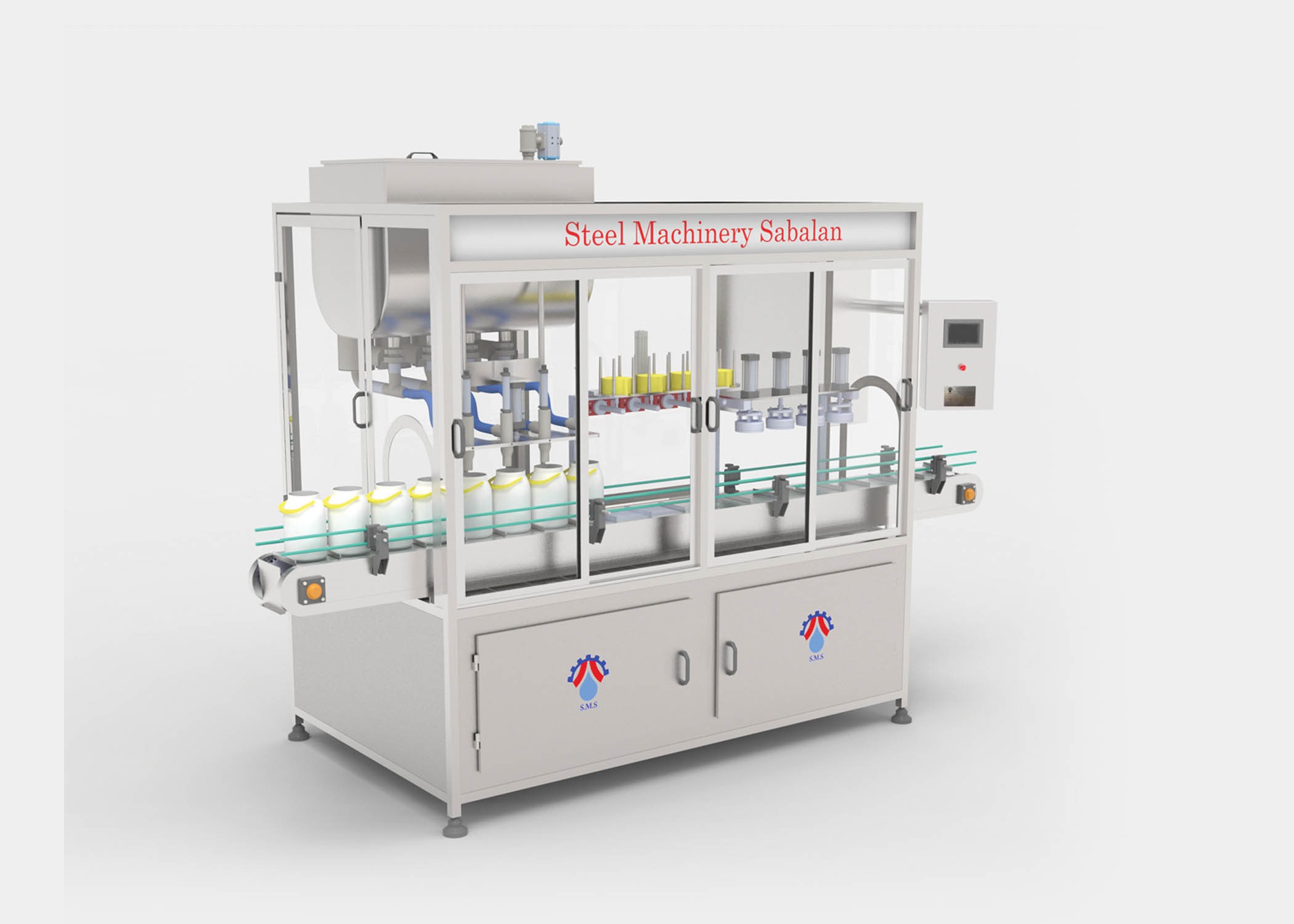 ماشین پر کن تمام اتو ماتیک ماست