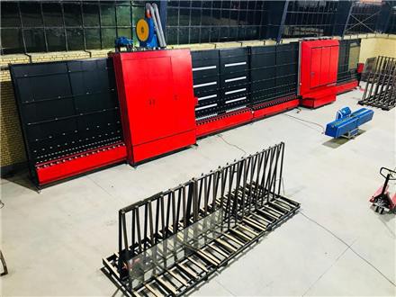 خط تولید کامل شیشه های دوجداره