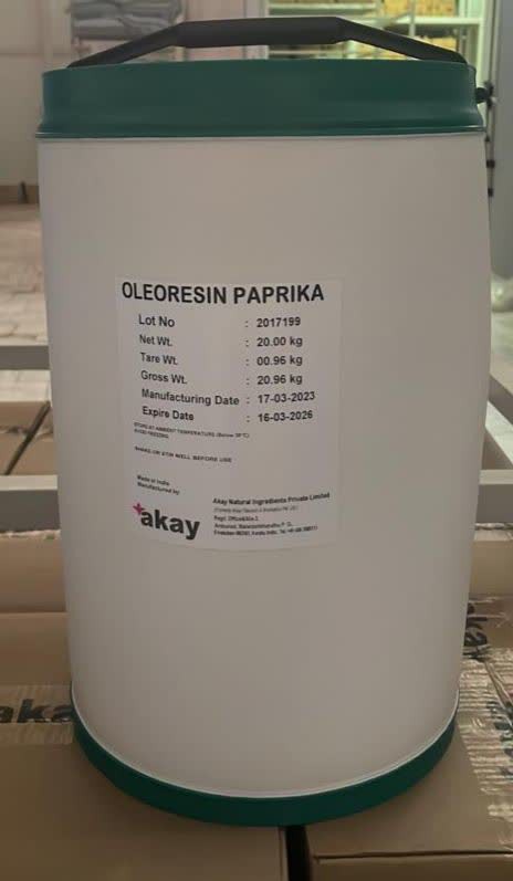 رنگ طبیعی پاریکا اولئورزین