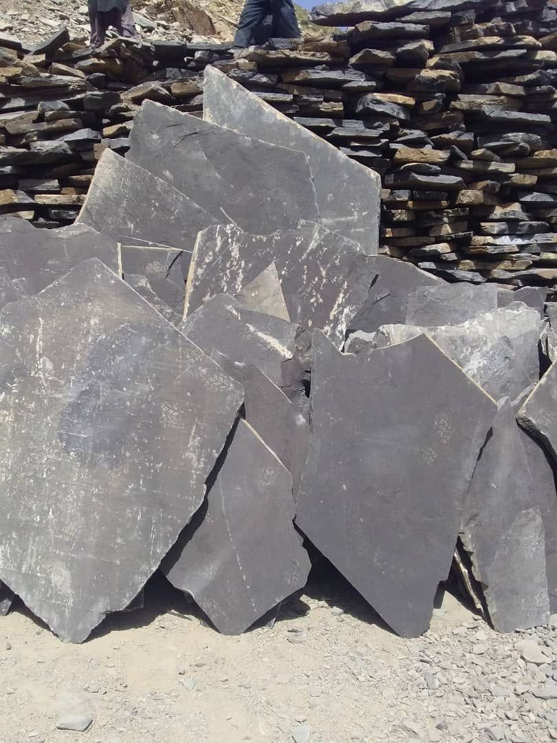 فروش سنگ لاشه ورقه ای سنگ مالون سنگ کوهی طبیعی