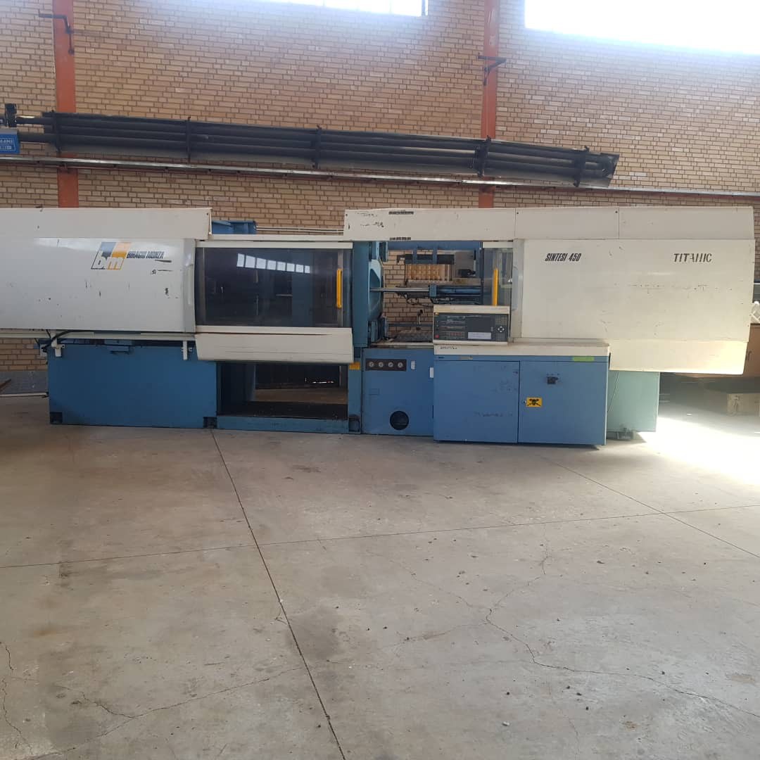 تزریق پلاستیک 450 تن BM