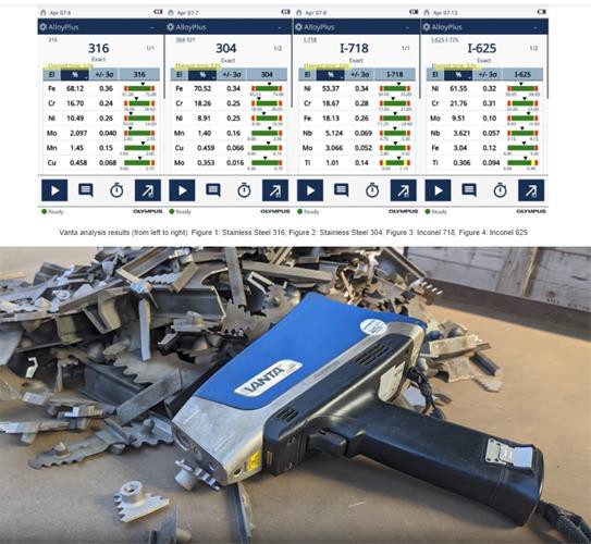 فروش ویژه دستگاه XRF پرتابل برند oLYMPUS