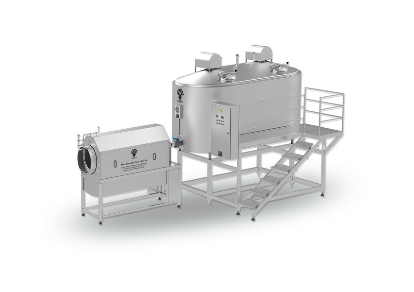 دستگاه وت پنیر و آبگیر پنیر