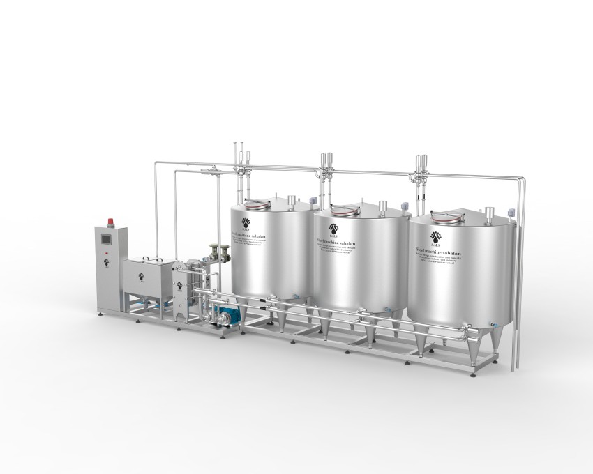 سیستم شستشوی مرکزی (CIP) اتوماتیک دو زینگ دار