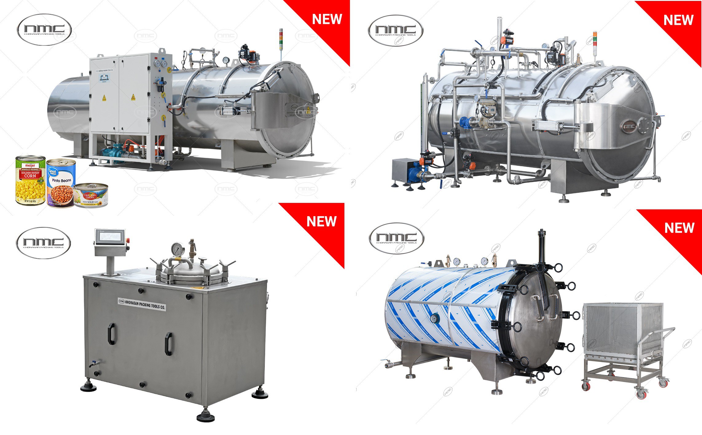 دستگاه اتوکلاو پخت کنسرو