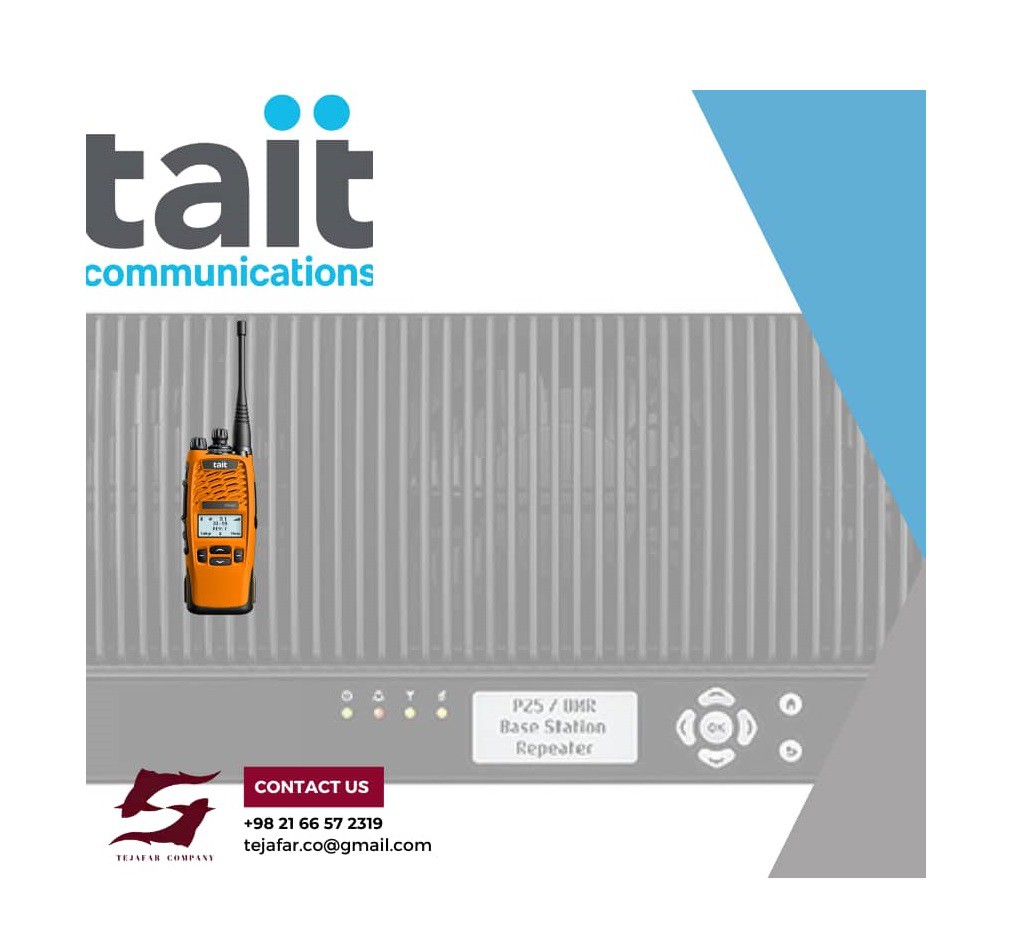 فروش انواع محصولات  Tait Communications     ( رادیو و تکرار کننده TB9400 )