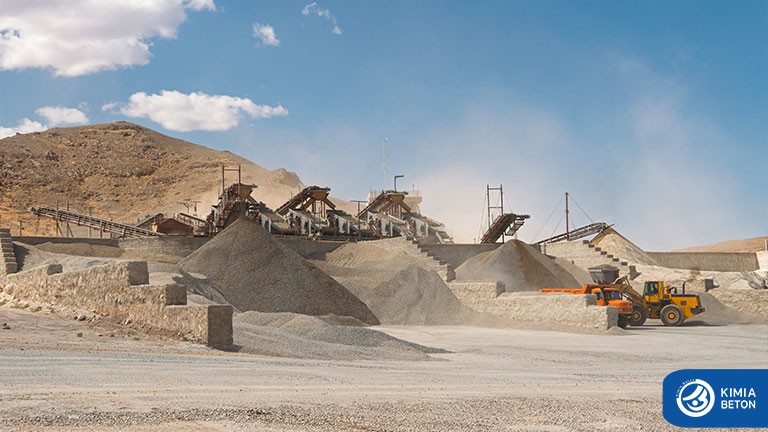 فروش شن و ماسه کوهی با مناسب ترین قیمت - کیمیا بتن یزد
