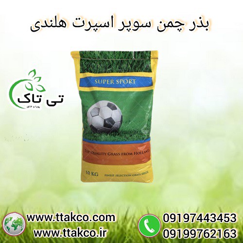 بذر چمن 6 تخم سوپر اسپرت هلندی | super sport