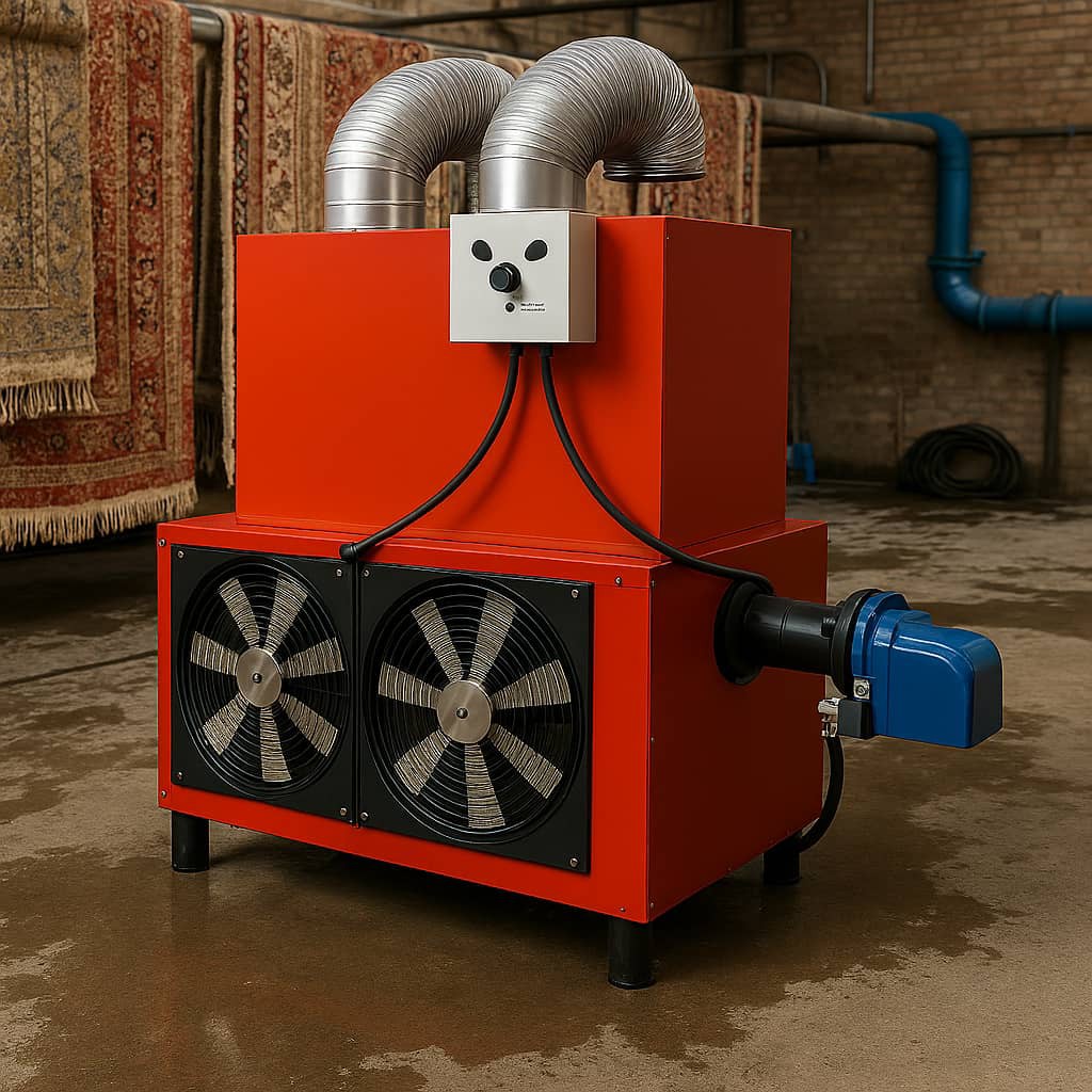 هیتر کارگاهی : گرمایشی مؤثر برای محیط‌های صنعتی 09197443453